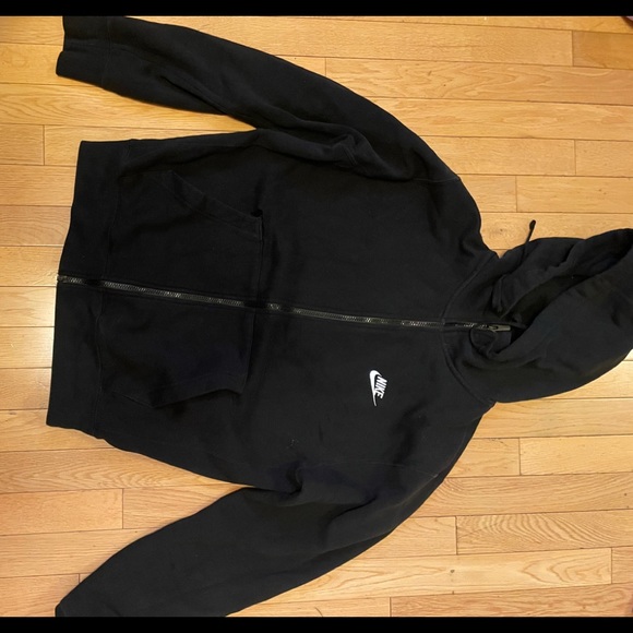 Nike Black Zip Up - Picture 1 of 2